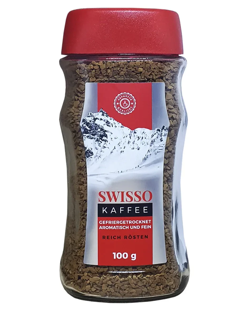 Кава розчинна Swisso Reich rosten 100 г Німеччина