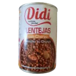 Сочевиця з беконом і ковбасою чоризо Didi Lentejas con pancata y chorizo 415г Іспанія