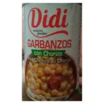 Нут із ковбасою та чоризо Didi Garbanzos con Chorizo 415 г Іспанія