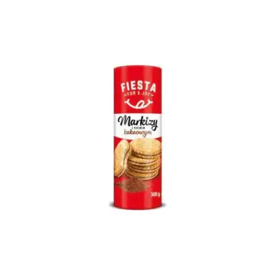 Печиво з кремом какао Fiesta Markizy 300г Польща