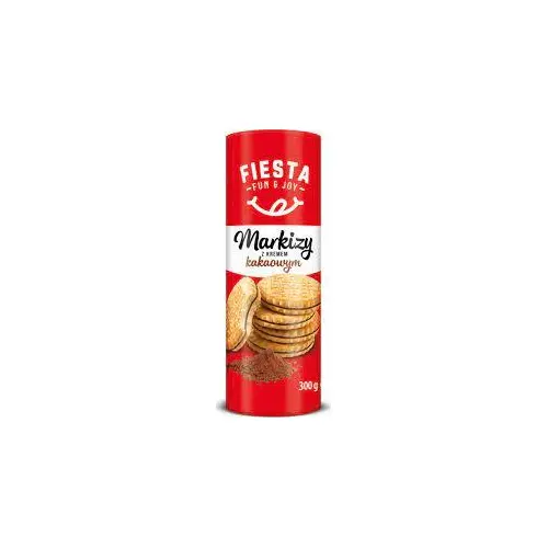 Печиво з кремом какао Fiesta Markizy 300г Польща