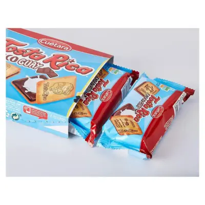 Печиво сендвіч із шоколадно-вершковим кремом Cuetara Tosta Rica 42 г Іспанія