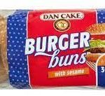 Намисто з кунжутом для гамбургерів Dan Cake Burger (6 шт.) 300 г Німеччина