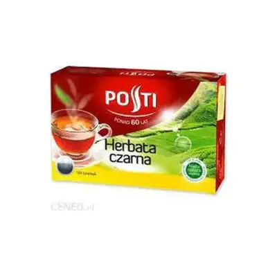 Чай чорний пакетований Posti (20 пакетиків по 1,5 г) 30 г Польща