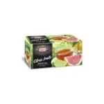 Чай чорний зі смаком цитрусових пакетований Tiger King Citrus Fruits (20 шт. по 1,5 г) 30 г Латвія