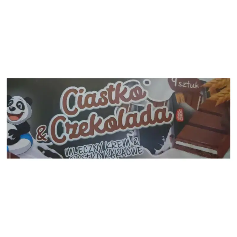 Шоколад молочної з вершковим кремом і зручним печивем Mister Chostko Czekolada 300г Польща