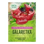 Желе (Galaretka) зі смаком малини, ожини та журавлини Delecta 50 г Польща