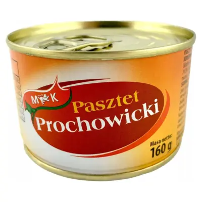 Паштет Проховицький м'ясний Prochowicki Польща 160 г ж/б