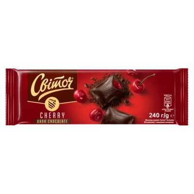 Шоколад чорний із вишнею EXCLUSIVE Nestle (Світоч) 240 г