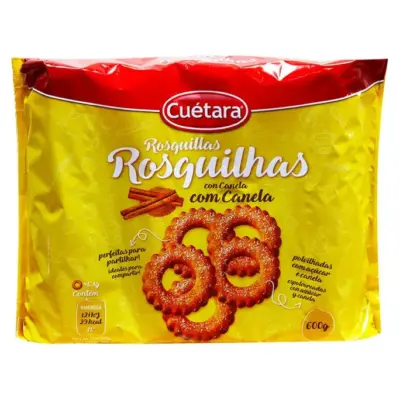 Печиво хрустке з корицею Cuetara Rosquilhas (4 шт. х150г) 600 г Іспанія