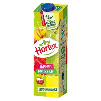 Напій Яблучно-Грушний Hortex 1 л Польща