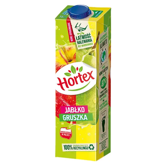 Напій Яблучно-Грушний Hortex 1 л Польща