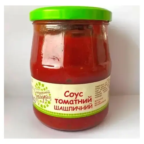 Соус томатний Шашличний З шашличною суницею грядки 460 г Україна