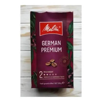 Кава мелена 100% Арабіка Melitta German Premium 500 г Німеччина
