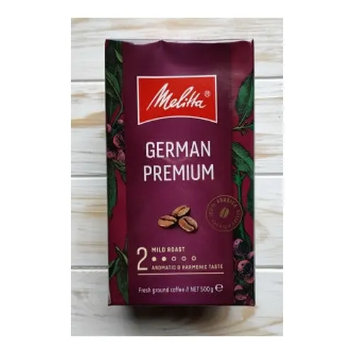 Кава мелена 100% Арабіка Melitta German Premium 500 г Німеччина