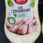 Соус часниковий БЕЗ КОНСЕРВАНІК Kania Czosnkowy 410 г Польща