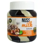Шоколадна паста (крем) шоколадно-молочна з горіхом NUSS MILK krem Польща 400 г
