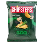 Чипси картопляні хвилясті зі смаком сиру та зеленої цибулі Chipster’s 120 г Україна