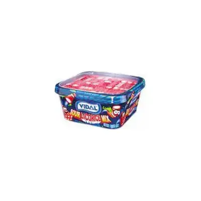 Желейні жувальні цукерки БЕЗ ГЛЮТЕНА Кислий Мікс Sour Licorice MIX 200 г ТМ VIDAL