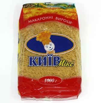 Макаронні вироби Павутинка Київ Мікс 1кг