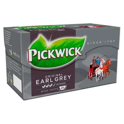 Чай чорний з бергамотом Pickwick Earl Grey original 20пак. 40 г Нідерланди