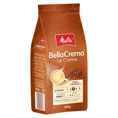 Кава в зернах Melitta Bella la Crema 100% Арабіка 500 г Німеччина