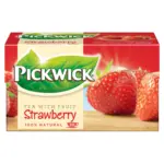 Чай чорний зі смаком полуниці Pickwick Tea With Fruit Strawberry 20пак. 30 г Нідерланди
