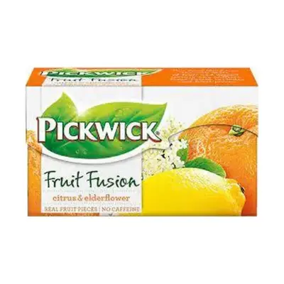 Чай фруктовий Pickwick Fruit Fusion citrus&elderflower 20пак. 40 г Нідерланди