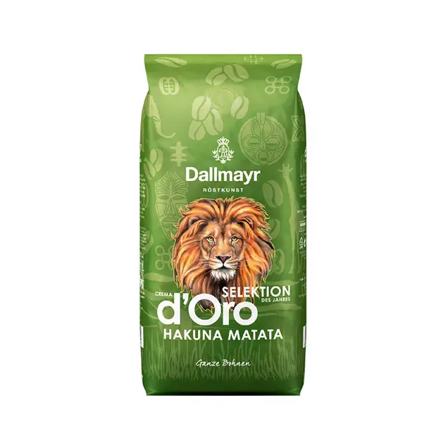 Кава в зернах Dallmayr Crema d’Oro Selektion Hakuna Matata 1 кг Німеччина