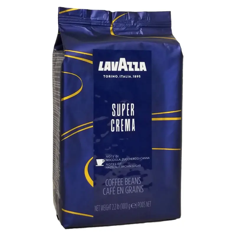 Кава в зернах LavAzza Espresso Super Crema Blue 1 кг Італія