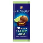 Шоколад чорний із джемом із лайма Millennium Mousse 135 г Україна