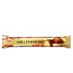 Шоколад чорний із начинкою і цілим Millennium Double Nuts 40 г Україна
