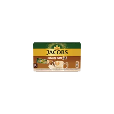 Кава розчинна Jacobs Caramel Taste 3 в 1 в стиках 10х16,9 г 169 г Нідерланди