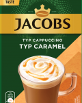 Кава розчинна Jacobs Typ Cappuchino Typ Caramel у стиках 8х12г 96г Нідерланди