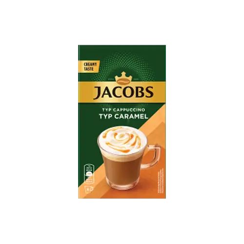 Кава розчинна Jacobs Typ Cappuchino Typ Caramel у стиках 8х12г 96г Нідерланди