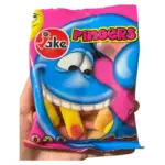 Желейні цукерки Пальчики БЕЗ ГЛЮТЕНА І ЛАКТОЗИ Iake Fingers Іспанія 100 г