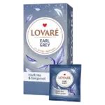 Чай чорний байховий цейлонський з бергамотом Lovare Earl Grey (24 пакетики х 2 г) 48 г Україна