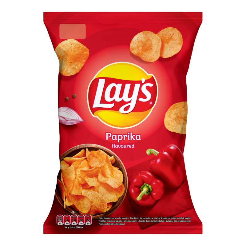 Чипси картопляні з паприкою Lay's Paprika 140 г Польща