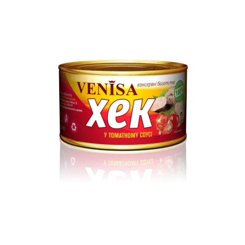 Хек у томатному соусі “VENISA” 240 г Україна