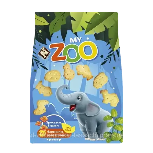 Крекер Мій зоопарк My Zoo ТМ “Житомирські ласощі” 250г Україна