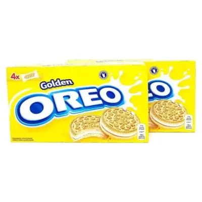Печиво-сендвіч з ванільним смаком OREO Golden (4x44г) 176 г Чехія