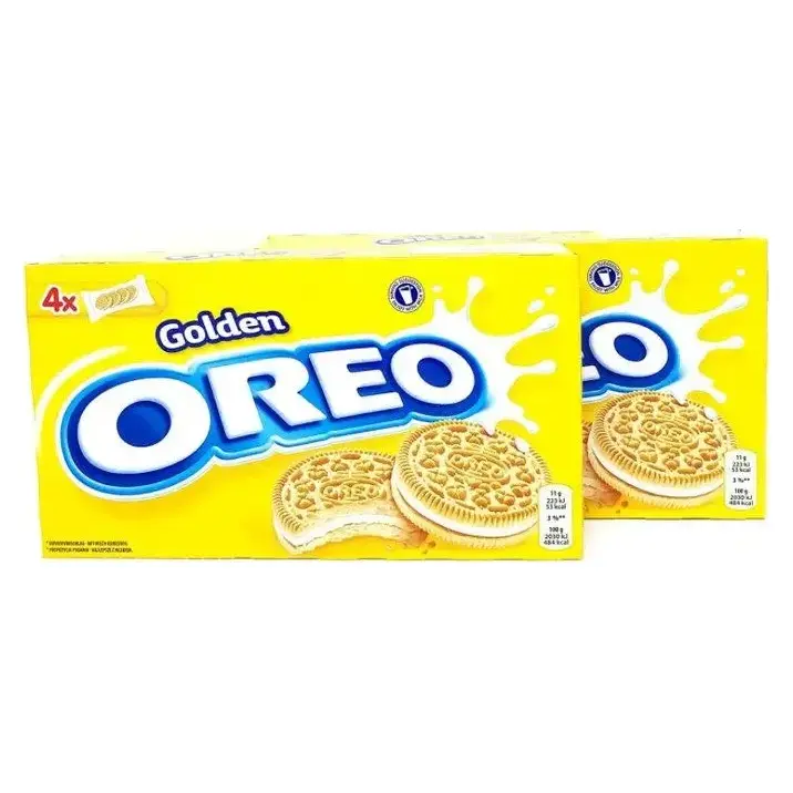 Печиво-сендвіч з ванільним смаком OREO Golden (4×44г) 176 г Чехія
