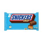 Цукерки шоколадні Snickers Crisp (5x40 г) 200 г Великобританія