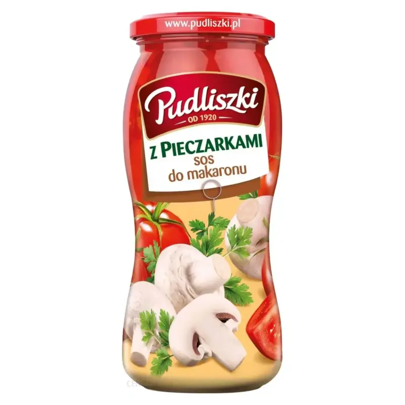 Соус c грибами к макаронам Pudliszki Z Pieczarkami sos do makaronu 500г Польша