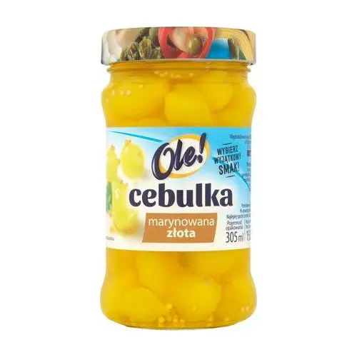 Цибулька золота маринована Ole Cebulka zlota 305 мл/280г Польща