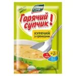 Суп курячий із грінками швидкого приготування тітки Соня 15 г