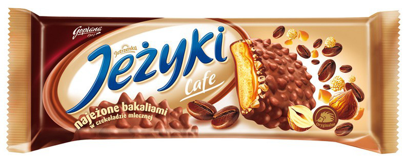 Печиво в шоколаді з ароматом кави Jezyki Cafe Goplana, 140 г Польща