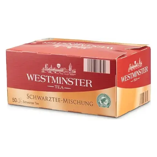 Чай ЕКО чорний Westminster (50 шт.х1,75 г) 87,5 г Німеччина