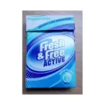 Жувальна гумка з м’ятою перцевої БЕЗ САХАРА 26 штук Fresh&Free Active Peppermint 36 г Данія