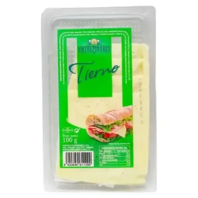 Сир із 3-х видів молока (коров'яче, козяче, овече)  Entrepinares Tierno 100г Іспанія